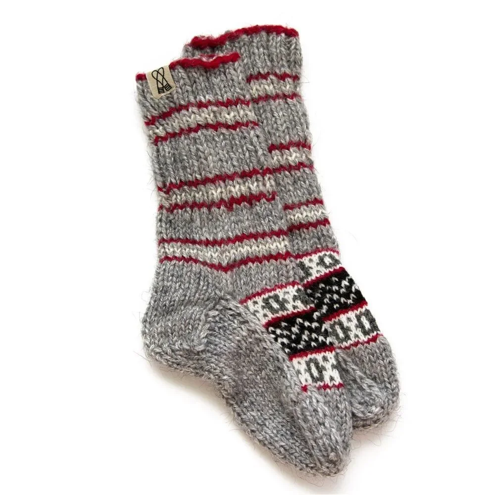 Uttar (North) - Children's Socks by Fazl Sz M 6”